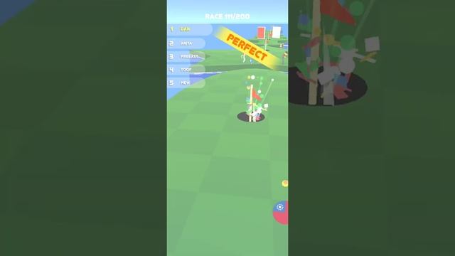 Playing Golf Race and nearly winning every round. смотреть онлайн