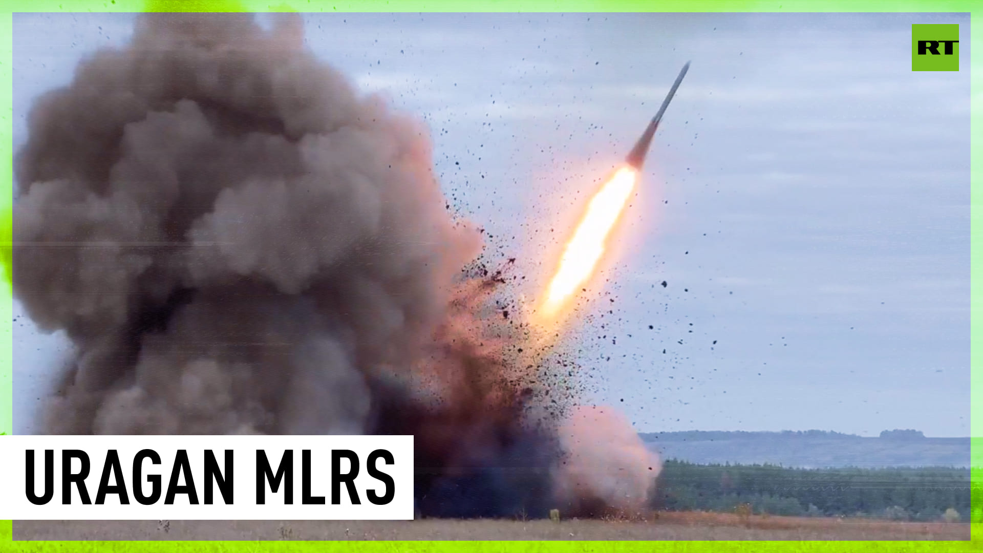 Russia’s Uragan MLRS Crews On Firing Mission Amid Ongoing Hostilities