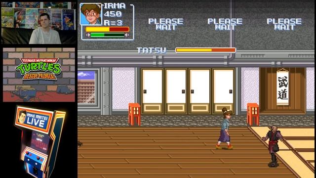TMNT: Rescue Palooza! (pc fan game) Mike Matei Live смотреть онлайн