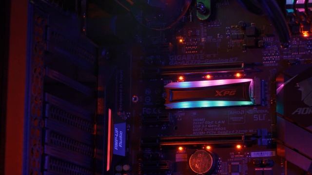 XPG SPECTRIX S40G RGB PCIe Gen3x4 M.2 Gaming SSD - Review смотреть онлайн