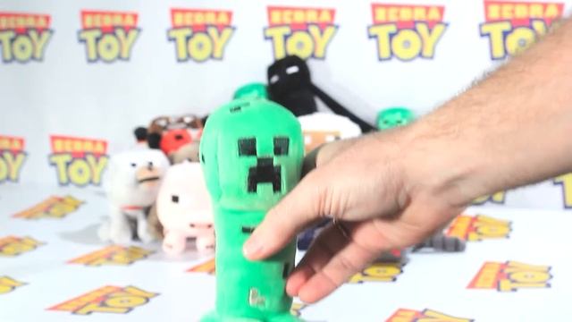 Майнкрафт крипер игрушка смотреть онлайн