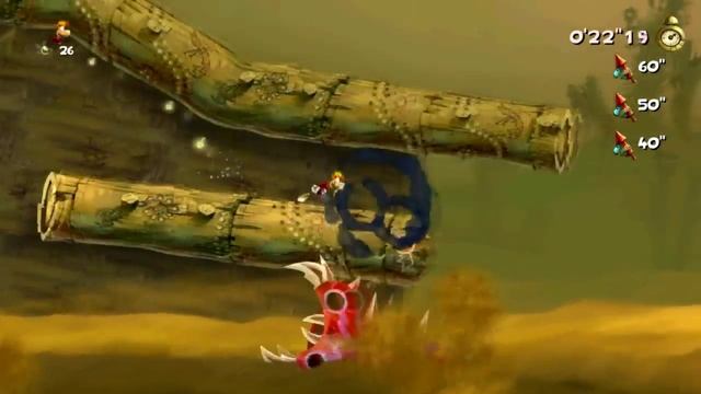 Rayman Legends - Зыбучие пески (Захвачена)/ Quick Sand (Invaded) смотреть онлайн