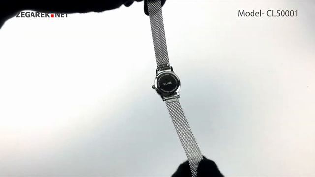 Cluse La Vedette CL50001 Mesh Full Silver - Zegarek.net смотреть онлайн