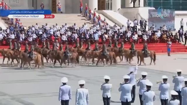 Flag Day Mongolian Military Parade 2022 - Төрийн Далбааны Өдрийн Цэргийн Парад 2022 смотреть онлайн