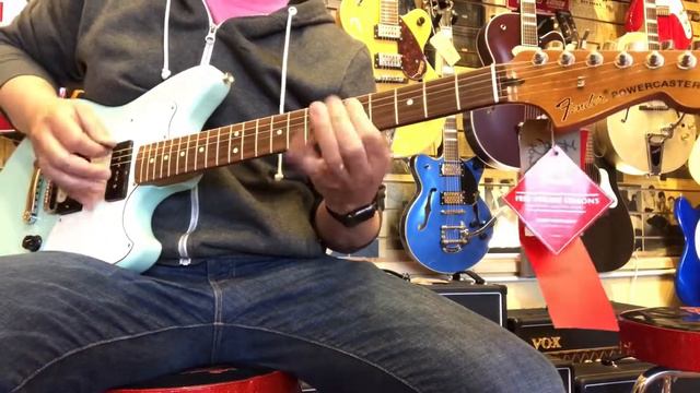 Fender Powercaster Tone Run Through смотреть онлайн
