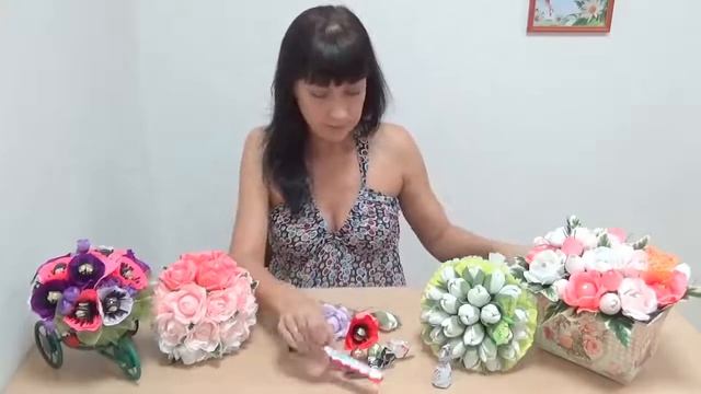 Подробно про конфеты для букетов и композиций смотреть онлайн