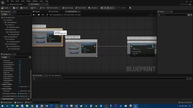 Основы блюпринтов в Unreal Engine 5, часть #05. Переменные блюпринта смотреть онлайн