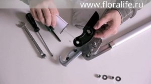 BERGER уход : как разобрать/ собрать и смазать секатор