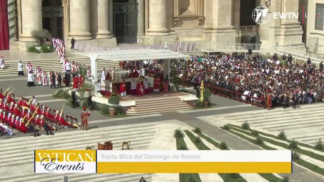En VIVO Vaticano | Santa Misa del Papa Francisco en el Domingo de Ramos y Ángelus | 24 marzo 2024 смотреть онлайн