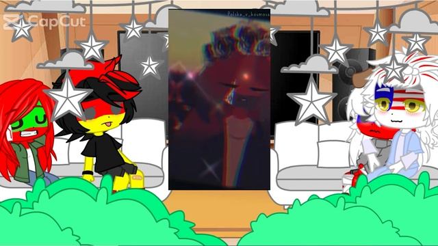 Реакция стран из комикса 