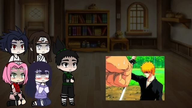 Naruto's friends react to Naruto as Ichigo // ???? // Hiki Gacha смотреть онлайн