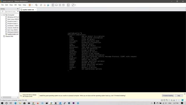 Network Pentesting - 01 Installing Vyatta Router VM смотреть онлайн