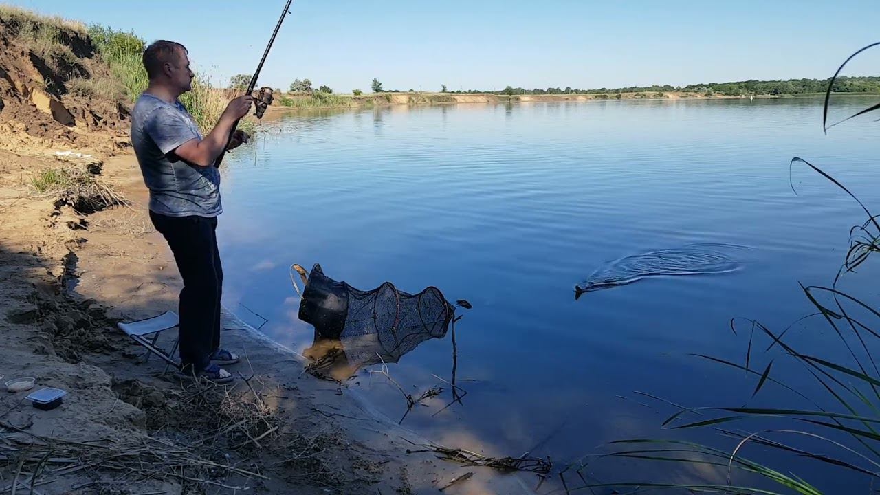 Рыбалка 1 река Северский Донец посёлок Огиб смотреть онлайн