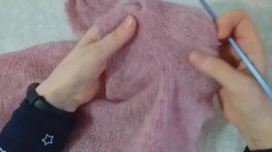 Джемпер-паутинка "нежность". (почти повтор)