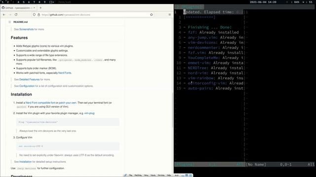 VIM for programming with autocompletion syntax check file browser & more смотреть онлайн