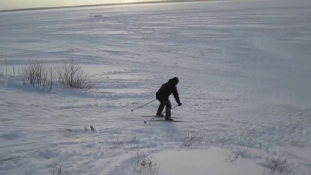 Лыжные покатушки со снегоходом смотреть онлайн
