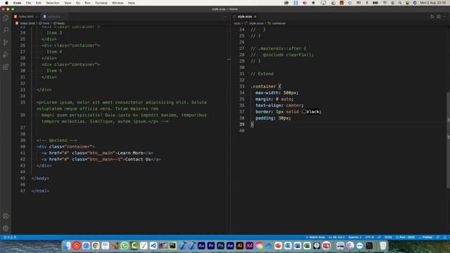 12/23: Sass extend - learn sass смотреть онлайн