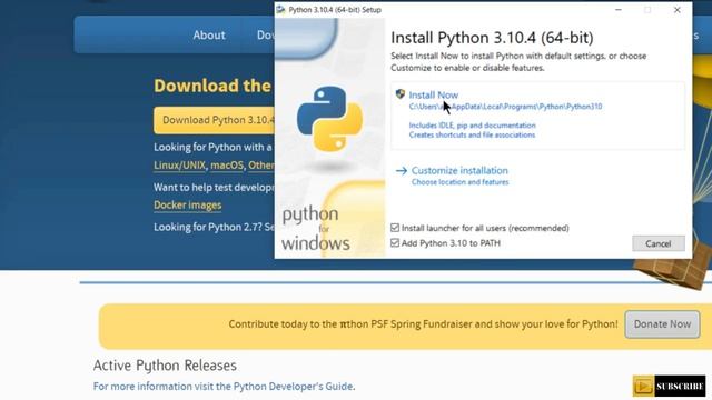 How to install Python 3.10.4 on Windows 10 смотреть онлайн