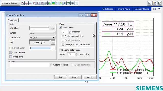 Simcenter Testlab Cursors смотреть онлайн