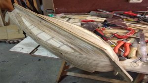 № 14 Сборка Черной Жемчужины. Доводим черновую обшивку до идеала..