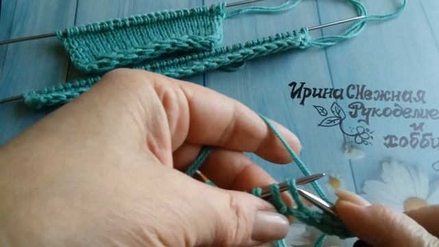 2 СПОСОБА ШИКА! ?Изумительный Французский наборный край спицами - группа из 2 и 4 петель смотреть онлайн