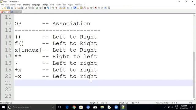 Operator Precedence | python tutorials | python classes | python learning | learn python | python смотреть онлайн