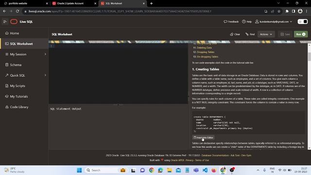 How to practices Oracle Sql || Online practices oracle databse || How to learn sql || Oracle смотреть онлайн