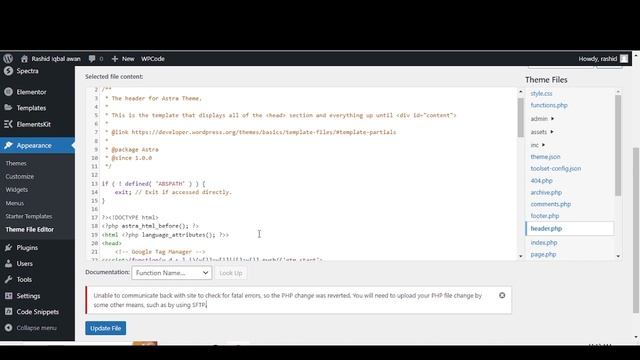 Resolving WordPress Fatal Errors: Uploading PHP File Changes Using Plugin смотреть онлайн
