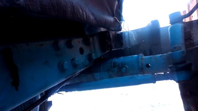 Трактор МТЗ-80 и ГАЗ-52.Эксплуатация в мороз -25. смотреть онлайн