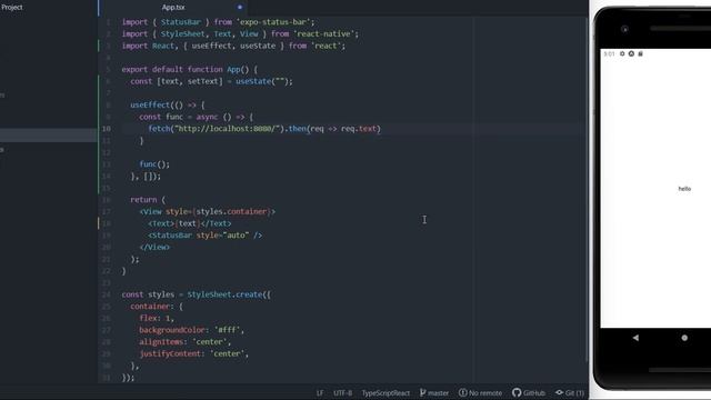 Fetching API Requests in React Native смотреть онлайн
