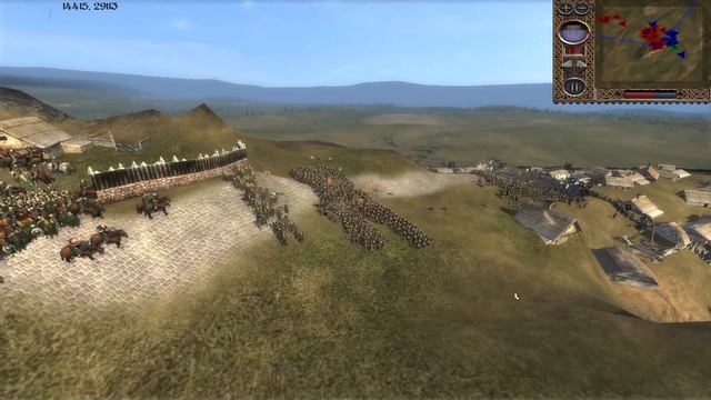 EDORAS SURROUNDED - Third Age Total War Gameplay смотреть онлайн
