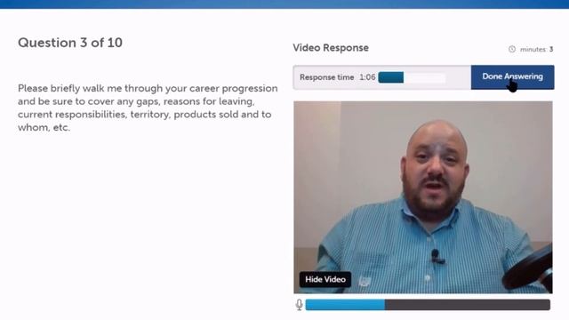 Hirevue Interview Practice - Actual Live "realtime" Hirevue Interview смотреть онлайн