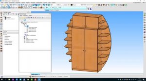 Иерарическая расстановка позиций ч.2 в Базис-Мебельщике 11