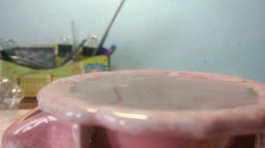 Разложение перекиси водорода, 2 часть нагреваю пероксид водорода