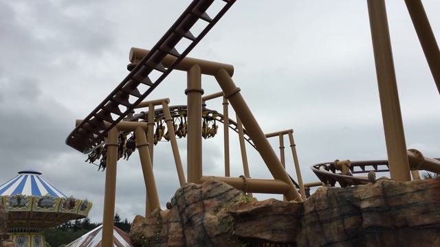 Flight of the Pterosaur POV - Paulton's Park Lost Kingdom смотреть онлайн