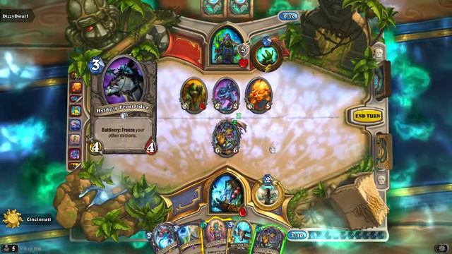 Hearthstone: Ice Cream Gandhi Shaman vs. Even Shaman (Catalog: Rastakhan / December 2018) смотреть онлайн