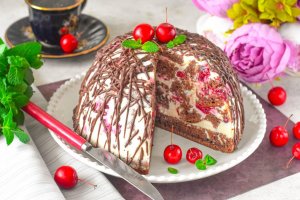 КАК ПРИГОТОВИТЬ ТОРТ ПАНЧО С ВИШНЕЙ