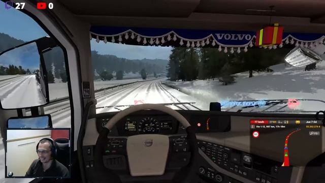 Ets2, Dia de Reyes lejos de casa, base, 1080p60fps. Musicote. смотреть онлайн