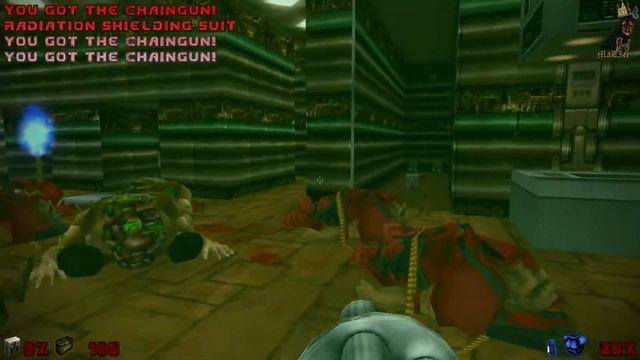 Doom 2 (jDoom) 100% walkthrough - Level 24 The Chasm (all secrets) смотреть онлайн