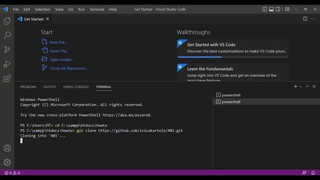 Git clone смотреть онлайн