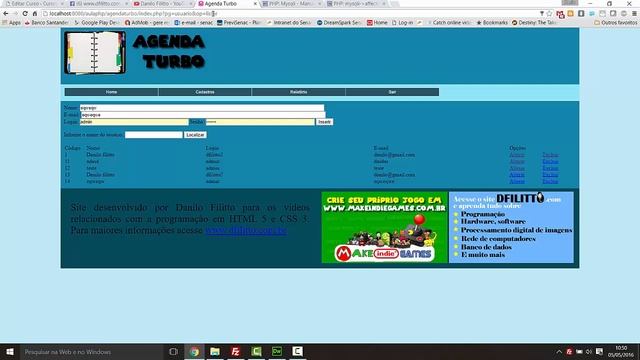 26 - PHP - Criando a página do usuário listar - Parte 7 смотреть онлайн