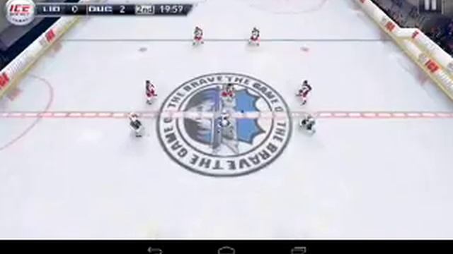 Обзор игры Ice Hockey на Android смотреть онлайн