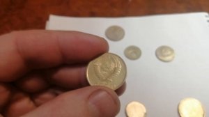 Как убрать красный налет с монет. Чистка монет.