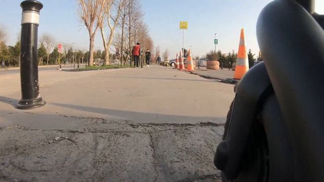 Navee N65 Electric Scooter - Front Wheel Camera (Environment Sound Only) 4K смотреть онлайн