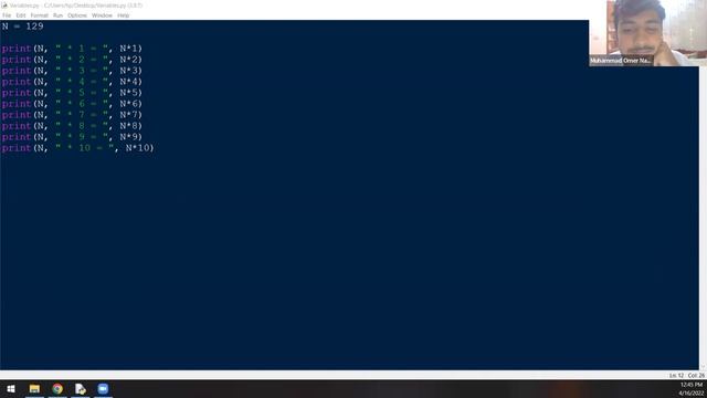 Seed Programming - Python For Children L02 Variables and Taking Input from User смотреть онлайн