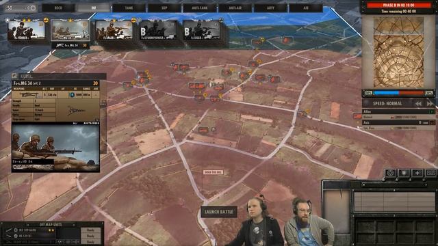 Steel Division: Normandy 44 - Last Stand Game Mode смотреть онлайн