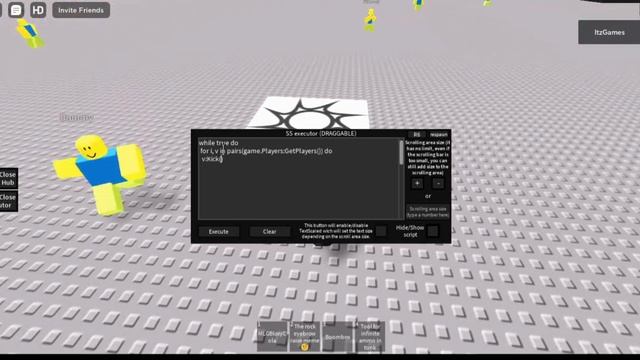 (OLD?) How to kick everyone in a server (Roblox script executor.) смотреть онлайн