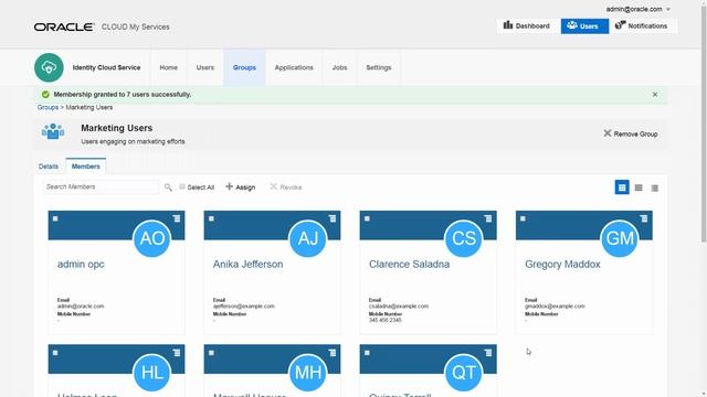 Oracle Identity Cloud Service Administrator Tour смотреть онлайн