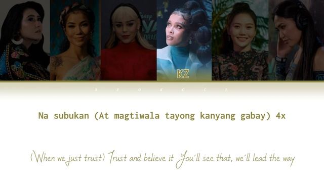 RAYA and the last dragon ost. | Multi-language Version | Color Coded Lyrics English смотреть онлайн