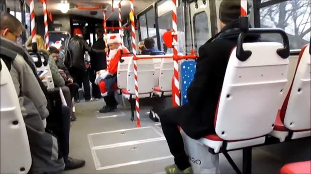 Mikulás Busz, Budapest 2015 - Ikarus 260.46 (BPI-206) смотреть онлайн